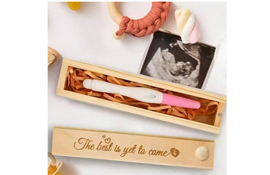 Creative Keepsake Box for Pregnancy Test – Announcement Display (1pc)
